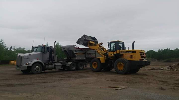 Transport de matériaux Trois-Rivières