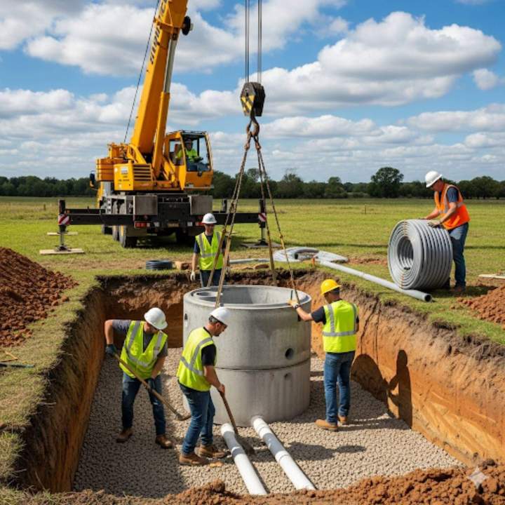 Entreprise d’installation de système septique, Saint-Boniface